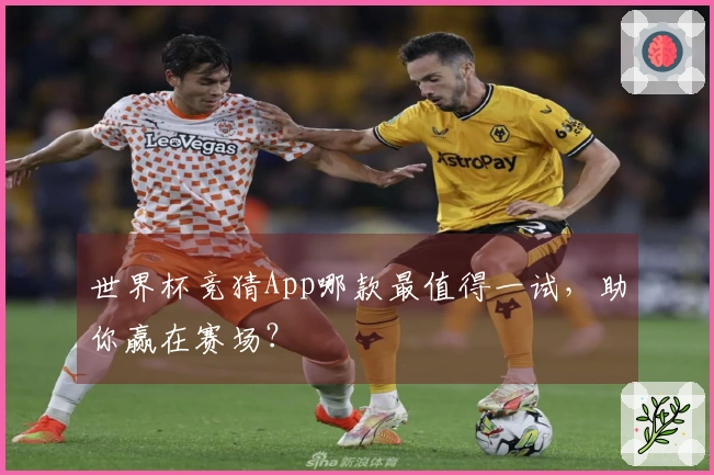世界杯竞猜App哪款最值得一试，助你赢在赛场？