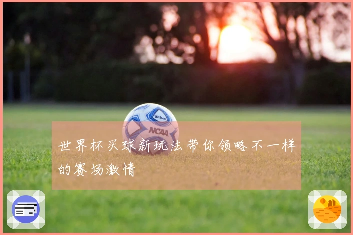 世界杯买球新玩法带你领略不一样的赛场激情