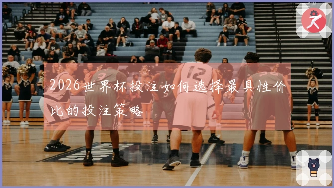 2026世界杯投注如何选择最具性价比的投注策略
